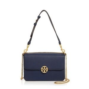 EUC Tory Burch Chelsea Leather Convertible Shoulder Bag